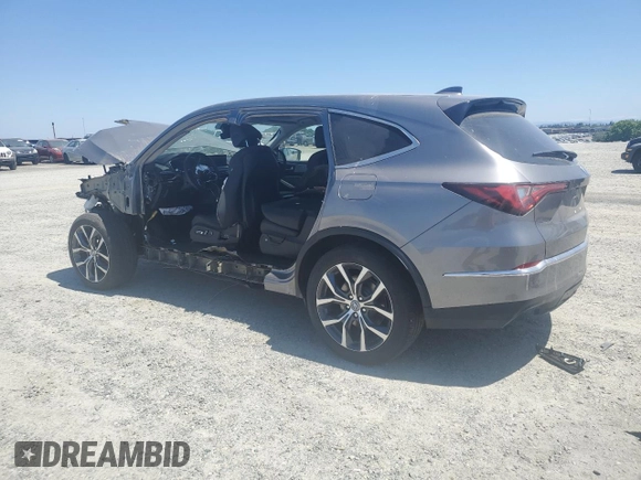 2023 Acura MDX Technology with VIN 5J8YD9H47PL006097, listed as a Copart auction lot 56002925 with Not provided miles and Salvage title. Bid and sale history available at DreamBid. Image 2.