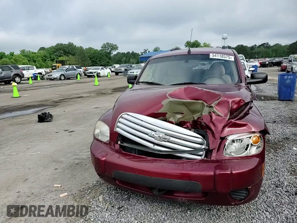 2009 Chevrolet HHR LS with VIN 3GNCA13B99S576163, listed as a Copart auction lot 54118575 with 160,029 mi miles and Salvage Title. Bid and sale history available at DreamBid. Image 13.
