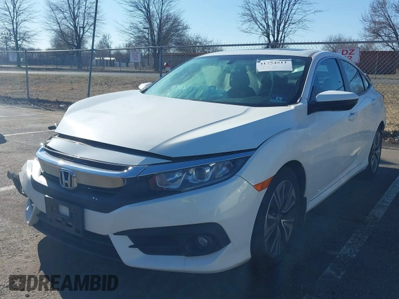 2017 Honda Civic Sedan EX-L with VIN 2HGFC1F70HH651956, listed as a IAAI auction lot 41754511 with 129,385 mi miles. Bid and sale history available at carsss.com. Image 17.