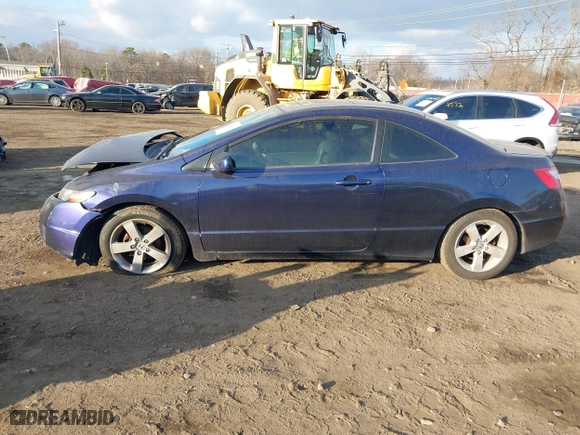 2008 Honda Civic Cpe EX-L with VIN 2HGFG12908H505374, listed as a IAAI auction lot 41332836 with 174,313 mi miles. Bid and sale history available at carsss.com. Image 14.