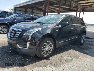 2017 Cadillac XT5 Luxury AWD with VIN 1GYKNDRS6HZ243674, listed as a Copart auction lot 59569145 with 74,550 mi miles and Salvage title. Bid and sale history available at DreamBid. Image 1.
