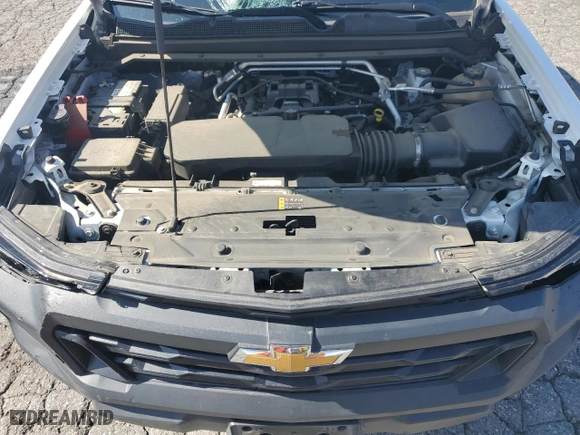 2023 Chevrolet Colorado 4WD Work Truck with VIN 1GCGTBEC9P1197906, listed as a Copart auction lot 45225455 with 45,087 mi miles and Salvage Title. Bid and sale history available at carsss.com. Image 11.