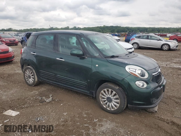 2014 FIAT 500L Easy z VIN ZFBCFABH9EZ016885, wystawiony jako Copart lot #58693655 z przebiegiem 162 898 mil mil oraz Czysty tytuł • Clean title. Historia ofert i sprzedaży dostępna na DreamBid. Obrazek 4.