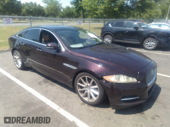 2011 Jaguar XJ with VIN SAJWA1CB5BLV09952, listed as a IAAI auction lot 41435624 with 114,892 mi miles and . Bid and sale history available at DreamBid. Image 1.