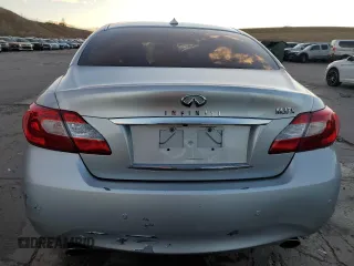 2013 Infiniti M37 with VIN JN1BY1AR4DM603393, listed as a Copart auction lot 86553784 with 112,288 mi miles and Salvage Title. Bid and sale history available at carsss.com. Image 6.