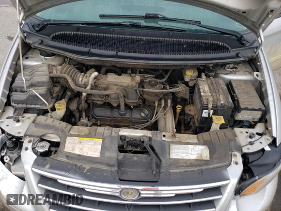 2007 Chrysler Town & Country LWB Touring with VIN 2A4GP54L07R281688, listed as a Copart auction lot 89054885 with 222,047 mi miles and Non Repairable. Bid and sale history available at carsss.com. Image 13.