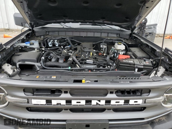2024 Ford Bronco Big Bend with VIN 1FMDE7BH7RLB26880, listed as a Copart auction lot 60023905 with Not provided miles and Salvage title. Bid and sale history available at DreamBid. Image 12.
