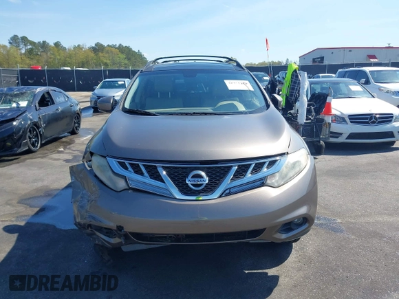 2013 Nissan Murano LE with VIN JN8AZ1MU2DW208076, listed as a IAAI auction lot 41911212 with 127,994 mi miles and . Bid and sale history available at DreamBid. Image 12.