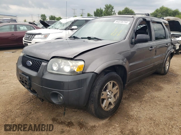 2004 Ford Escape Limited with VIN 1FMCU94144KA37129, listed as a Copart auction lot 64375714 with 181,393 mi miles and Salvage Title. Bid and sale history available at carsss.com. Image 1.