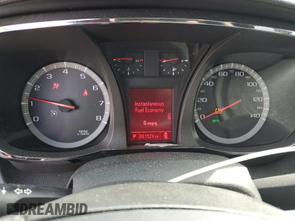 2012 GMC Terrain SLE-2 with VIN 2GKALSEK5C6392894, listed as a Copart auction lot 46086875 with 81,524 mi miles and Salvage Title. Bid and sale history available at carsss.com. Image 9.
