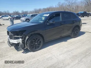 2024 Honda HR-V Sport with VIN 3CZRZ2H51RM763271, listed as a Copart auction lot 50021085 with 7,411 mi miles and Salvage Title. Bid and sale history available at DreamBid. Image 1.