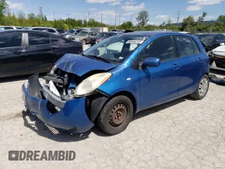 2009 Toyota Yaris with VIN JTDKT903895237298, listed as a Copart auction lot 50908243 with 117,668 mi miles and Salvage Title. Bid and sale history available at carsss.com. Image 1.
