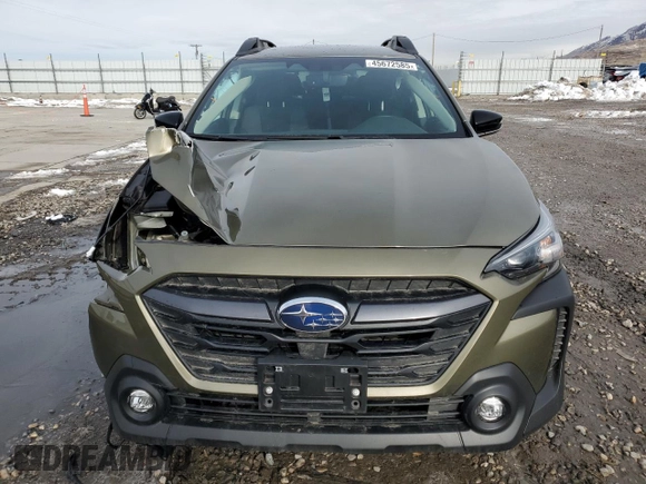 2025 Subaru Outback Premium z VIN 4S4BTADC0S3117214, wystawiony jako Copart lot #45672585 z przebiegiem 7 608 mil mil oraz Szkoda całkowita • Salvage title. Historia ofert i sprzedaży dostępna na DreamBid. Obrazek 5.