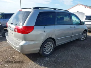 2008 Toyota Sienna XLE with VIN 5TDZK22C58S221834, listed as a IAAI auction lot 42183708 with 216,718 mi miles and . Bid and sale history available at DreamBid. Image 4.