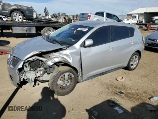 2009 Pontiac Vibe w/1SA with VIN 5Y2SP67809Z468726, listed as a Copart auction lot 76040584 with 132,311 mi miles and Salvage Title. Bid and sale history available at carsss.com. Image 1.