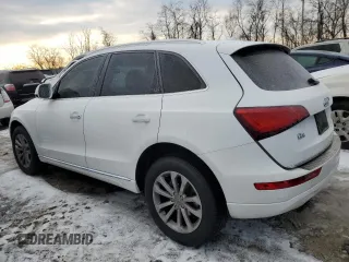2015 Audi Q5 Premium with VIN WA1CFAFP0FA092794, listed as a Copart auction lot 41754875 with 165,804 mi miles and Salvage Title. Bid and sale history available at carsss.com. Image 2.