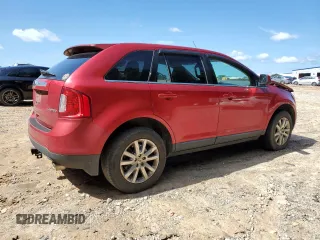 2011 Ford Edge Limited with VIN 2FMDK3KC2BBA01216, listed as a Copart auction lot 60713355 with 185,162 mi miles and Salvage title. Bid and sale history available at DreamBid. Image 3.
