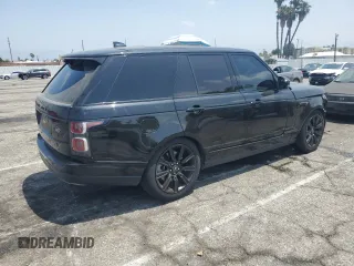 2022 Land Rover Range Rover Westminster with VIN SALGS2SE0NA467815, listed as a Copart auction lot 62197595 with 17,094 mi miles and Salvage title. Bid and sale history available at DreamBid. Image 3.
