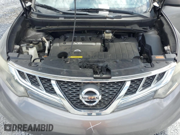 2012 Nissan Murano S with VIN JN8AZ1MU3CW117820, listed as a Copart auction lot 71184804 with 161,917 mi miles and Salvage Title. Bid and sale history available at carsss.com. Image 12.