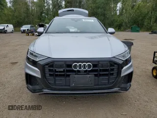 2022 Audi Q8 Prestige with VIN WA1FVBF13ND006067, listed as a Copart auction lot 69232414 with 57,797 mi miles and Salvage Title. Bid and sale history available at carsss.com. Image 5.