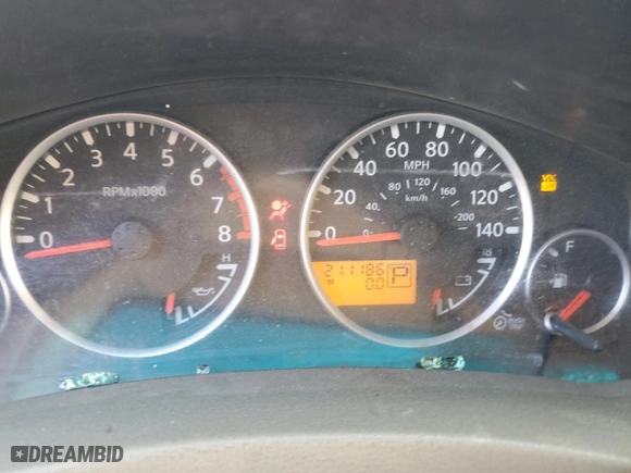 2006 Nissan Pathfinder SE with VIN 5N1AR18U86C649815, listed as a Copart auction lot 49448915 with 211,186 mi miles and Salvage Title. Bid and sale history available at carsss.com. Image 9.