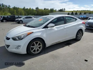 2013 Hyundai Elantra Limited z VIN 5NPDH4AE6DH229013, wystawiony jako Copart lot #57277545 z przebiegiem Nie podano mil oraz Szkoda całkowita • Salvage title. Historia ofert i sprzedaży dostępna na DreamBid. Obrazek 1.