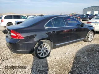 2013 Volvo S80 T6 with VIN YV1902AH0D1172403, listed as a Copart auction lot 82343234 with 128,092 mi miles and Salvage Title. Bid and sale history available at carsss.com. Image 3.