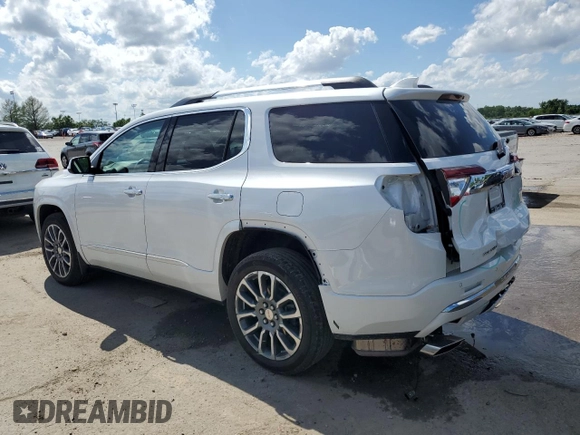2021 GMC Acadia Denali z VIN 1GKKNPLS1MZ214730, wystawiony jako Copart lot #56895095 z przebiegiem 42 634 mil mil oraz Szkoda całkowita • Salvage title. Historia ofert i sprzedaży dostępna na DreamBid. Obrazek 2.