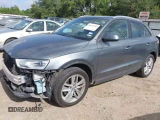 2017 Audi Q3 Premium with VIN WA1ECCFS6HR001548, listed as a IAAI auction lot 42435367 with 94,596 mi miles and . Bid and sale history available at DreamBid. Image 21.