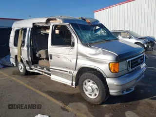 2003 Ford Econoline Cargo Recreational with VIN 1FDPE24L33HB78972, listed as a IAAI auction lot 41822523 with 176,299 mi miles and . Bid and sale history available at DreamBid. Image 1.