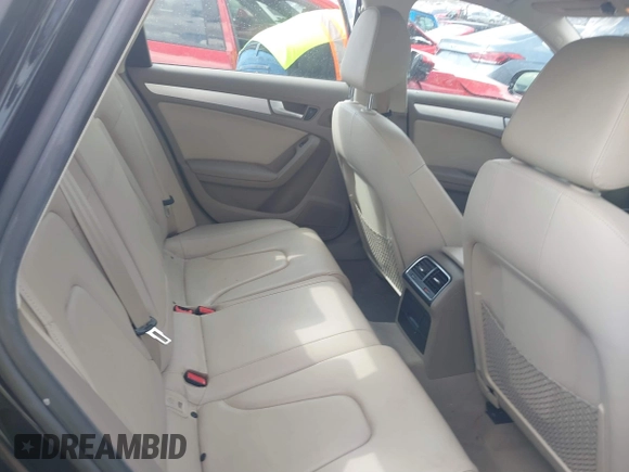 2010 Audi A4 2.0T Premium Plus with VIN WAUFFAFL0AN065190, listed as a IAAI auction lot 41796233 with 139,569 mi miles. Bid and sale history available at carsss.com. Image 8.