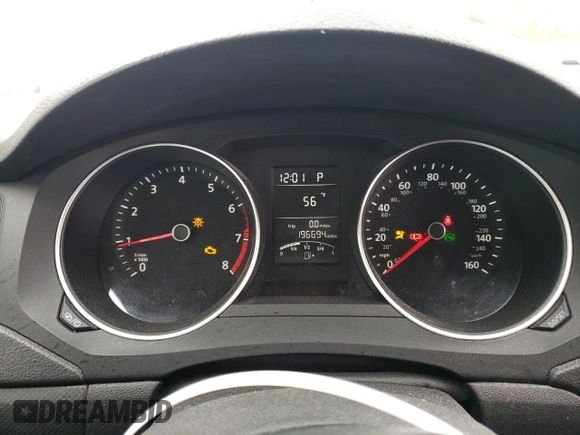 2015 Volkswagen Jetta Sedan 2.0L S with VIN 3VW2K7AJ9FM297243, listed as a Copart auction lot 47794315 with 196,694 mi miles and Salvage Title. Bid and sale history available at carsss.com. Image 9.