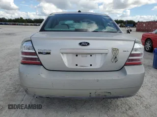 2008 Ford Taurus SEL with VIN 1FAHP24W58G175538, listed as a Copart auction lot 80044584 with 0 mi miles and Salvage Title. Bid and sale history available at carsss.com. Image 6.