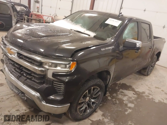 2024 Chevrolet Silverado 1500 LT with VIN 3GCPDKEK8RG223596, listed as a IAAI auction lot 41287415 with 11,893 mi miles. Bid and sale history available at carsss.com. Image 2.
