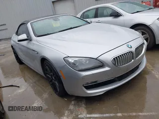 2012 BMW 6 Series 650i with VIN WBALZ3C5XCDL71723, listed as a IAAI auction lot 42204721 with 132,912 mi miles and . Bid and sale history available at carsss.com. Image 1.