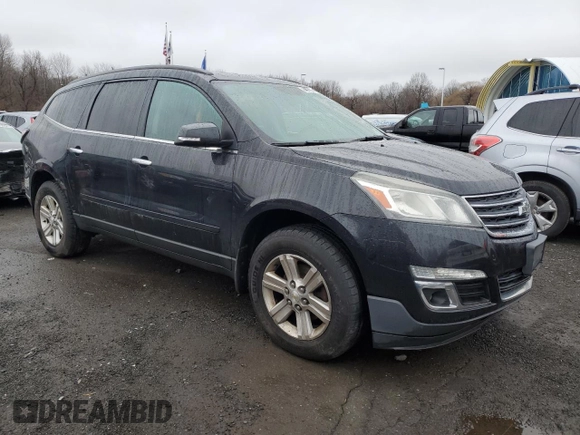 2013 Chevrolet Traverse LT with VIN 1GNKVGKD1DJ172791, listed as a Copart auction lot 84007924 with 176,282 mi miles and Clean Title. Bid and sale history available at DreamBid. Image 4.
