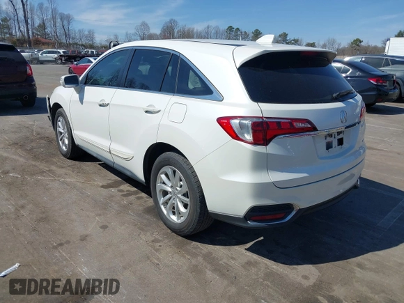 2016 Acura RDX Technology with VIN 5J8TB4H54GL009695, listed as a IAAI auction lot 41784860 with 115,184 mi miles and . Bid and sale history available at DreamBid. Image 3.