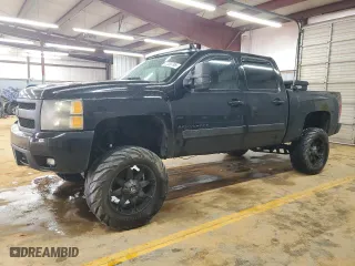 2008 Chevrolet Silverado 1500 LTZ with VIN 3GCEK13M88G113769, listed as a Copart auction lot 47800795 with 0 mi miles and Salvage Title. Bid and sale history available at carsss.com. Image 1.