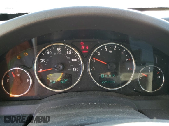 2008 Jeep Liberty Sport with VIN 1J8GN28K48W107880, listed as a Copart auction lot 47458215 with 225,444 mi miles and Salvage Title. Bid and sale history available at DreamBid. Image 9.