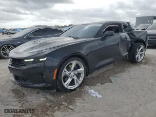 2021 Chevrolet Camaro 1SS with VIN 1G1FE1R75M0108016, listed as a Copart auction lot 47051005 with 23,880 mi miles and Salvage Title. Bid and sale history available at carsss.com. Image 1.