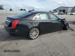 2016 Cadillac CTS Luxury Collection AWD with VIN 1G6AX5SX2G0171871, listed as a Copart auction lot 77128424 with Not Provided miles and Salvage Title. Bid and sale history available at DreamBid. Image 3.