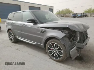 2019 Land Rover Range Rover Sport Dynamic with VIN SALWR2RE3KA830794, listed as a Copart auction lot 53298245 with 37,258 mi miles and Salvage Title. Bid and sale history available at DreamBid. Image 4.