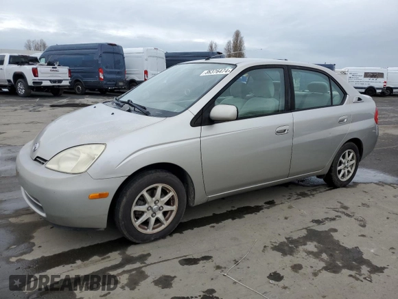 2003 Toyota Prius with VIN JT2BK18U030085144, listed as a Copart auction lot 86376474 with 165,000 mi miles and Clean Title. Bid and sale history available at carsss.com. Image 1.