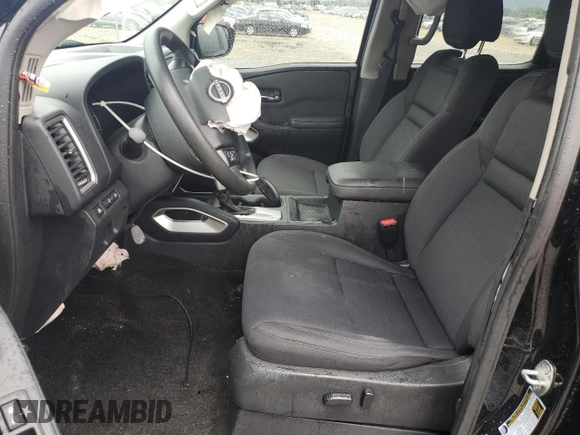 2022 Nissan Frontier Pro-4X with VIN 1N6ED1EK1NN630112, listed as a Copart auction lot 55055945 with 36,153 mi miles and Salvage title. Bid and sale history available at DreamBid. Image 7.