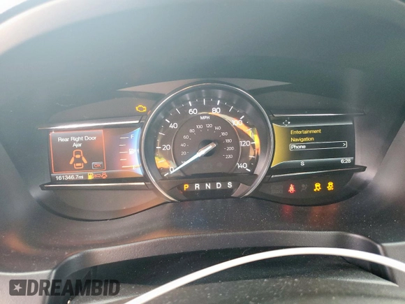 2016 Ford Explorer Sport with VIN 1FM5K8GT3GGC63546, listed as a Copart auction lot 60550855 with 161,346 mi miles and Salvage title. Bid and sale history available at DreamBid. Image 9.