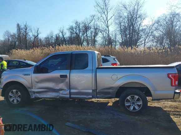 2016 Ford F-150 XL with VIN 1FTEX1C88GFA51522, listed as a IAAI auction lot 41674507 with 154,743 mi miles and . Bid and sale history available at carsss.com. Image 15.