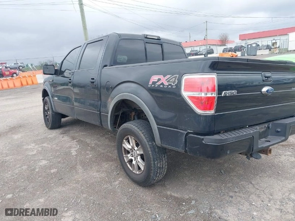 2012 Ford F-150 XL with VIN 1FTFW1ET2CFA65824, listed as a IAAI auction lot 41831216 with 220,258 mi miles. Bid and sale history available at carsss.com. Image 3.