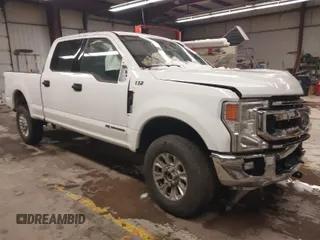 2022 Ford Super Duty F-250 SRW XL with VIN 1FT7W2BT2NEF14801, listed as a IAAI auction lot 41567709 with 25,257 mi miles. Bid and sale history available at carsss.com. Image 1.