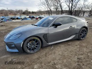 2024 Toyota GR86 Premium with VIN JF1ZNBE11R8755930, listed as a Copart auction lot 88021725 with 9,122 mi miles and Salvage Title. Bid and sale history available at carsss.com. Image 1.