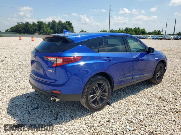 2019 Acura RDX w/A-Spec Pkg with VIN 5J8TC1H68KL015562, listed as a Copart auction lot 61030595 with 85,735 mi miles and Salvage title. Bid and sale history available at DreamBid. Image 3.